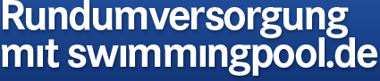 Grafiküberschrift: Rundumversorgung mit Swimmingpool.de